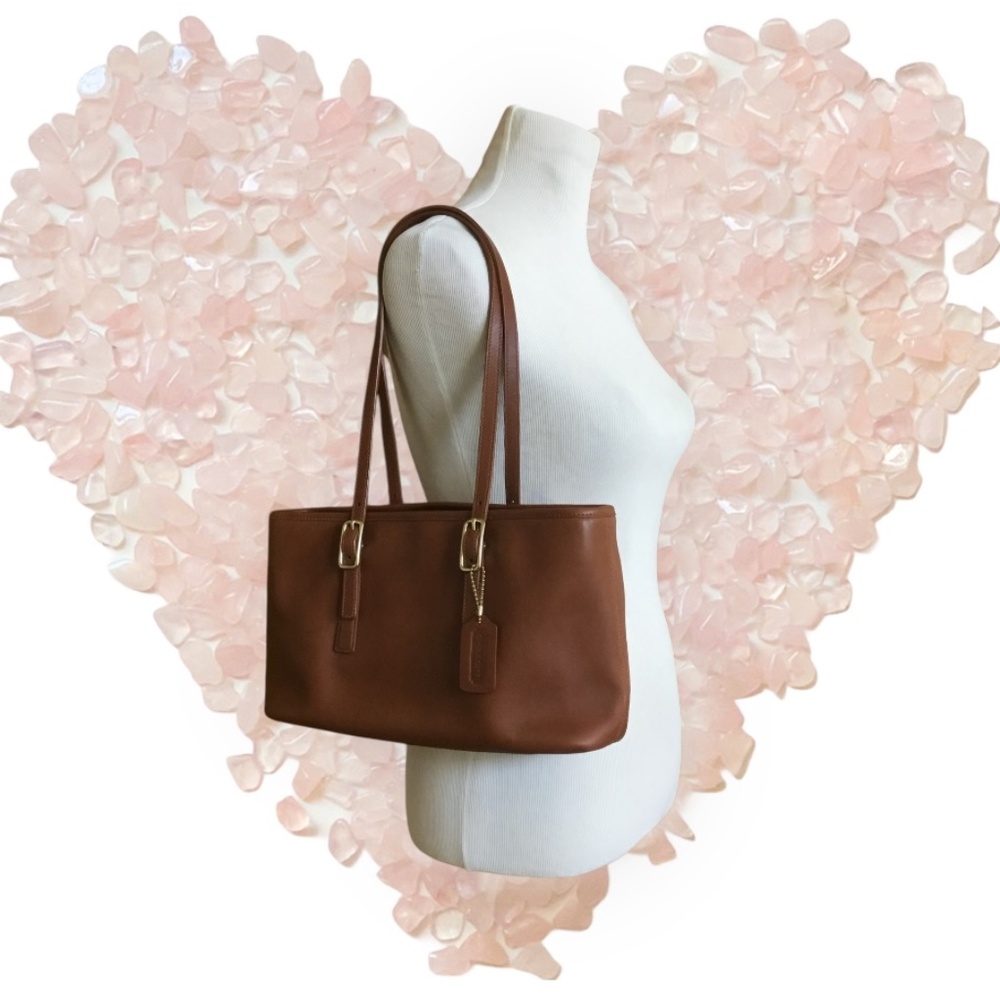 Coach Brown Leather Shoulder Bag